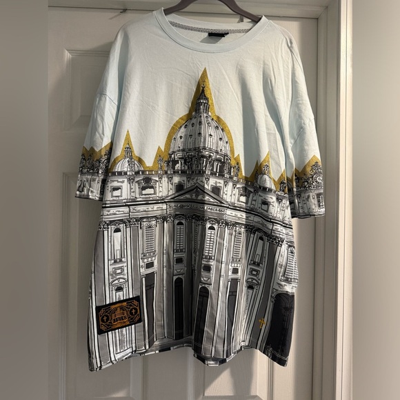 DOLLY NOIRE BENCH SAN PIETRO TEE OVER WHITE​ - Picture 3 of 11